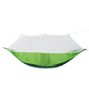 Image of 2 Person Hammock with Netting Mosquito Washable Lightweight Swing Sleeping Bed Camping Hiking Travel Max Load 300kg