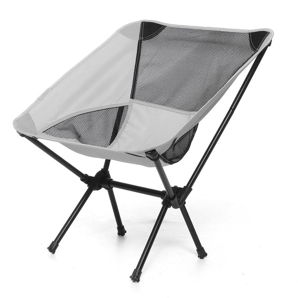 ZANLURE Portable Folding Fishing Chair Outdoor Foldable Camping Chair Collapsible Beach Chair