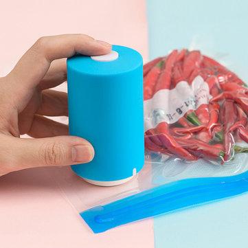 Portable Mini Vacuum Sealer Household Electric Air Pump Automatic Compression Vacuum Pump
