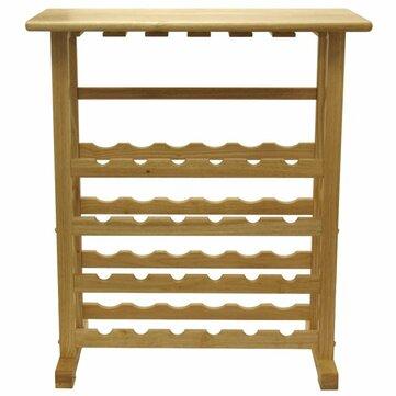 Winsome Wood Vinny 24-Bottle Winee Rack Natural Multiple Finishes Winee Rack Tools