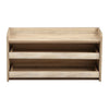 Image of Rustic Entryway Storage Bench