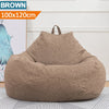 Image of Extra Large Bean Bag Chair Lazy Sofa Cover Indoor Outdoor Game Seat BeanBag