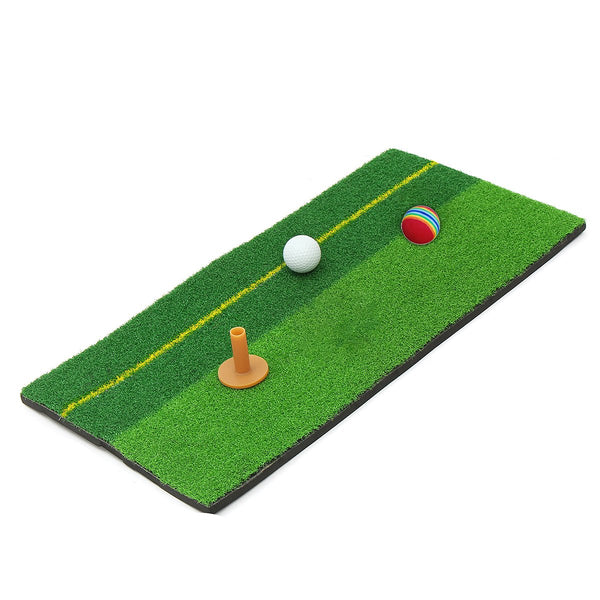 Golf Putting Training Mats Nylon Turf Chipping Driving Practice Mat Indoor