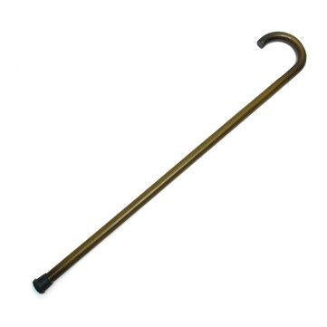 36.2'' Wooden Walking Stick Cane Pole Non-slip Crook Handle Sturdy Deluxe Tools Kit