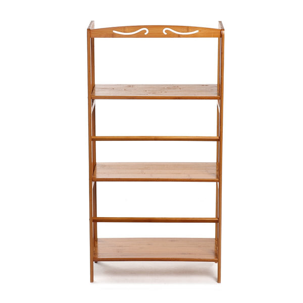 3 Layers 50/70cm Wood Holder Bookshelf Space Saving Floor Bookcase for Creative Modern Small Home Decoration