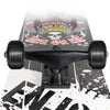 Image of PU Wheels Skateboards Ride Or Die Black Skateboard