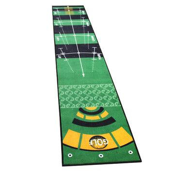 Golf Practice Putting Mat Golf Putting Trainer Anti-Slip Indoor 50*300cm