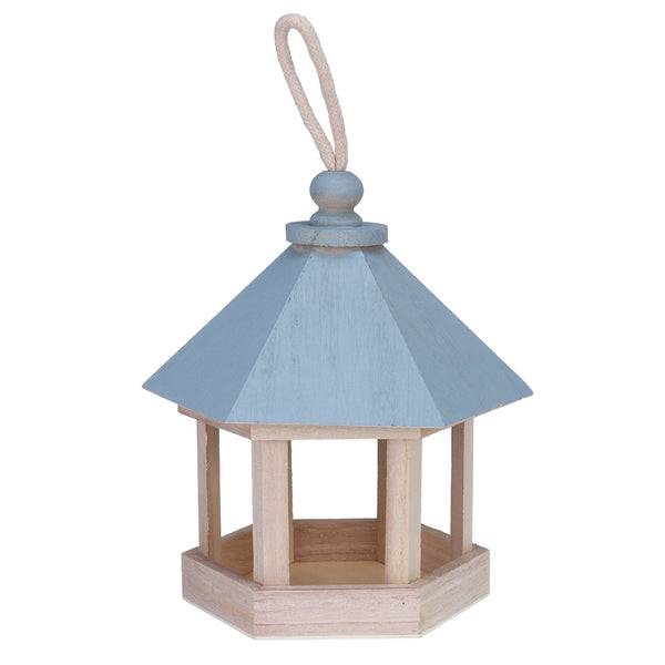 Wooden Bird House Feeder Frame Bird Cage Net for Feeding Tool