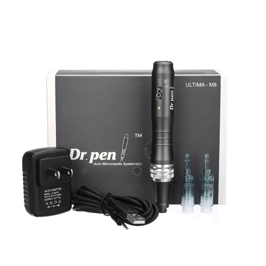 Dr.pen M8-W/C Microneedling Pen AC 100-240V With Nano Needle Automatic Serum Skin Health Care Tool