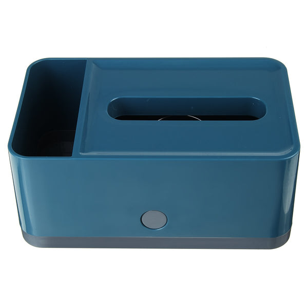 Multifunctional Tissue Box Spring Vertical Simple Desktop Bedroom Living Room Remote Control Storage Drawer Tray