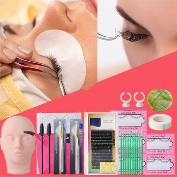 Professional Training Eyelashes kit False Eyelash Extension