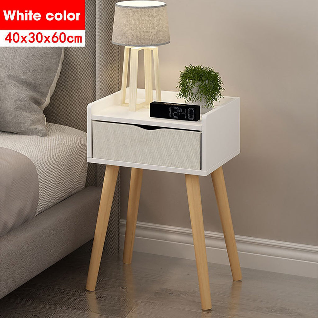 40x30x60cm Bedside Tables Table Living Room Table Fabric Drawer Storage Table