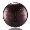 Image of 10 Steel Tongue Drum Handpan D Major 8 Notes Hand Tankdrum  With Bag Mallets