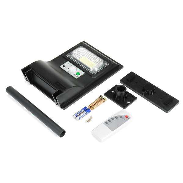 60/120/180 LED 300/600/1000W Solar Street Light PIR Motion Sensor Outdoor Wall Lamp + Remote
