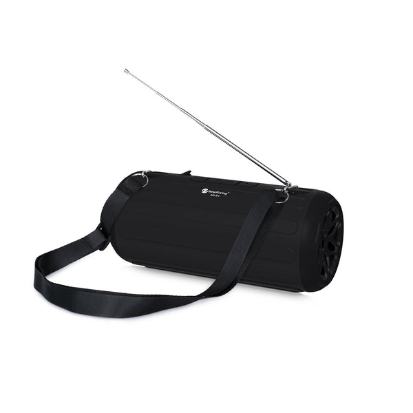 New Rixing NRB1 10W Wireless bluetooth 5.0 Speaker FM Radio Dual Passive Diaphragm TWS NFC Bass Stereo Outdoors Soundbar with Mic