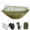 Image of Beacon Pet Double Camping Hammock with Mosquito Net Portable Nylon Tent Hanging Bed Outdoor