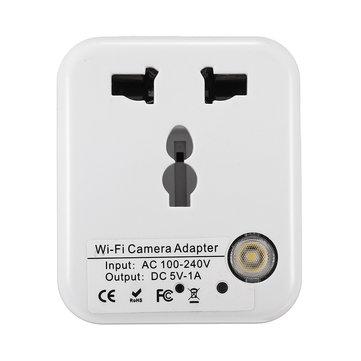 8GB 1080P WIFI Security IP Hidden Camera Mini Charger US Wall Adapter Plug Camera