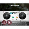 Image of Devanti Commercial Electric Twin Deep Fryer - Silver