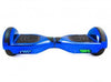 Image of Electric Hoverboard, Self Balancing Scooter 6.5″- Blue+LED lights Style [Free Carry Bag & Bluetooth]