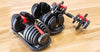 Image of 1 x 24kg Adjustable Dumbbell Home GYM Exercise Equipment Weight Fitness -PRESALE