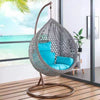Image of Egg Chair Swing Chair Single Rattan Hanging Chair - Auckland only