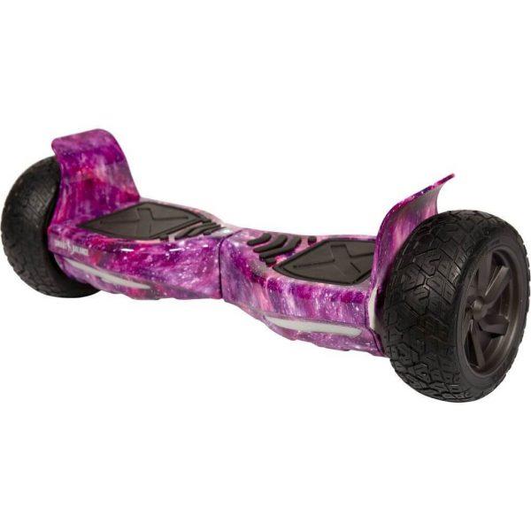 8.5″ Off Road Hoverboard NS8, Powerful Motor & monster Tyres – Purple Galaxy Style [Free Carry Bag & Bluetooth]