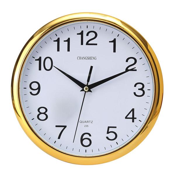Six Colors Vintage Round Modern Home Bedroom Time Kitchen Wall Clock