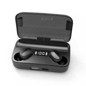 Bakeey A9 TWS bluetooth Earphone Wireless Magnetic Headphones 9D HiFi Noise Cancelling Waterproof Headsets With Microphone Charging Box