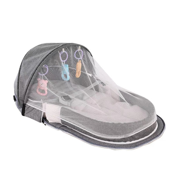 IPree® Baby Folding Bed Infant Mosquito Nets Tent Travel Portable Crib
