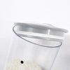 Image of Wall Mounted Triple Cereal Dispenser Dry Food Storage Container Dispense Machine