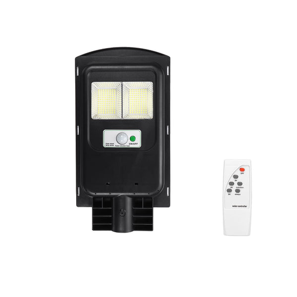 208/416/624/832 LED Solar Power Street Light PIR Motion Sensor Wall Lamp Remote