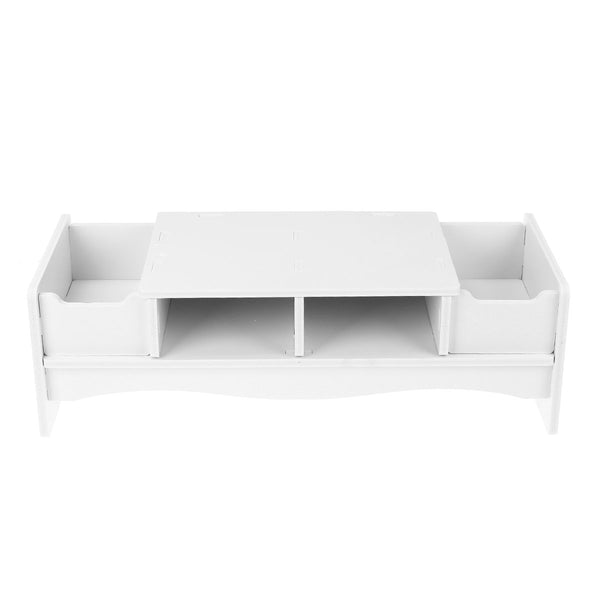 Monitor Riser Desktop Computer Stand LED LCD Monitor Laptop Notebook Support Stationery Holder File Storage Drawer Rack Drawer