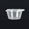 Image of 200 Pcs 800ml Take Away Food Platstic Containers Boxes Base and Lids Bulk Pack