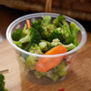 Image of 200 Pcs 800ml Take Away Food Platstic Containers Boxes Base and Lids Bulk Pack