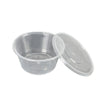 Image of 100 Pcs 800ml Take Away Food Platstic Containers Boxes Base and Lids Bulk Pack