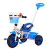 Image of 3 Wheels with Pedal Kids Tricycle Baby Stroller Junior Walker and Beginner Rider Training Children Bike for 1-6 Years Old