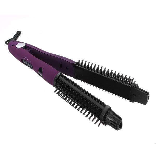 4 in 1 Dual Ionic Ceramic Hair Straightener Curler