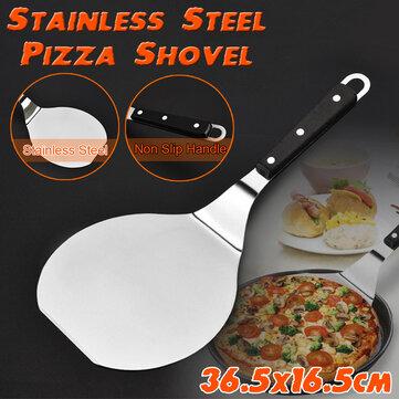14'' Stainless Steel Pizza Frying Peel Lifter Shovel Spatula Paddle Bake Tray