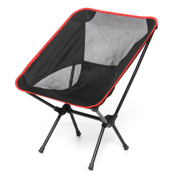 ZANLURE Portable Folding Fishing Chair Outdoor Foldable Camping Chair Collapsible Beach Chair