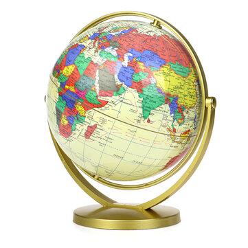 World Earth Globe Map  360°Rotating Geography Educational Toy Decoration Home Office Ideal Miniatures Gift Office Gadget