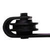 Image of 2.44M Antique Classic Style Single Sliding Barn Door Hardware Track Roller Kit