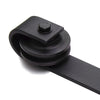 Image of 2.44M Antique Classic Style Single Sliding Barn Door Hardware Track Roller Kit