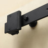 Image of 2.44M Antique Classic Style Single Sliding Barn Door Hardware Track Roller Kit