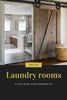 Image of 2M Antique Classic Style Single Sliding Barn Door Hardware Track Roller Kit