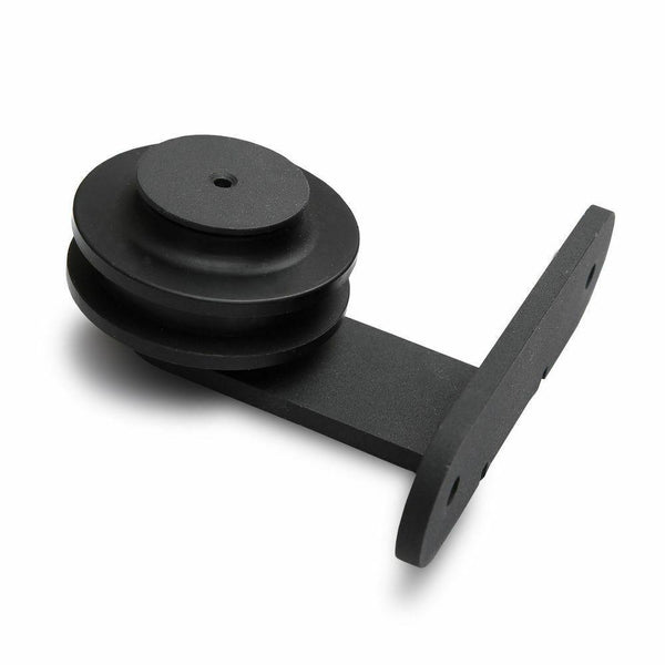 4M Antique Classic Style Single Sliding Barn Door Hardware Track Roller Kit