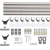Image of 4M Antique Classic Style Single Sliding Barn Door Hardware Track Roller Kit