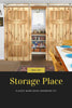 Image of 3M Antique Classic Style Double Sliding Barn Door Hardware Track Roller Kit