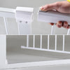 Image of Adjustable Baby Kids Pet Safety Security Gate Stair Barrier Support Ramp White