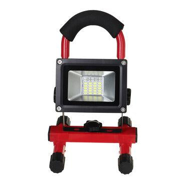 60W 3200LM LED Worklight Portable Rechargeable Flood Spotlight Cordless Battery