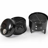 Image of 3 in 1 Charcoal Vertical Smoker BBQ Grill Roaster Portable Outdoor Steel Steamer